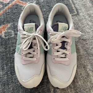 New Balance Women's Mint and Lavender Sneakers